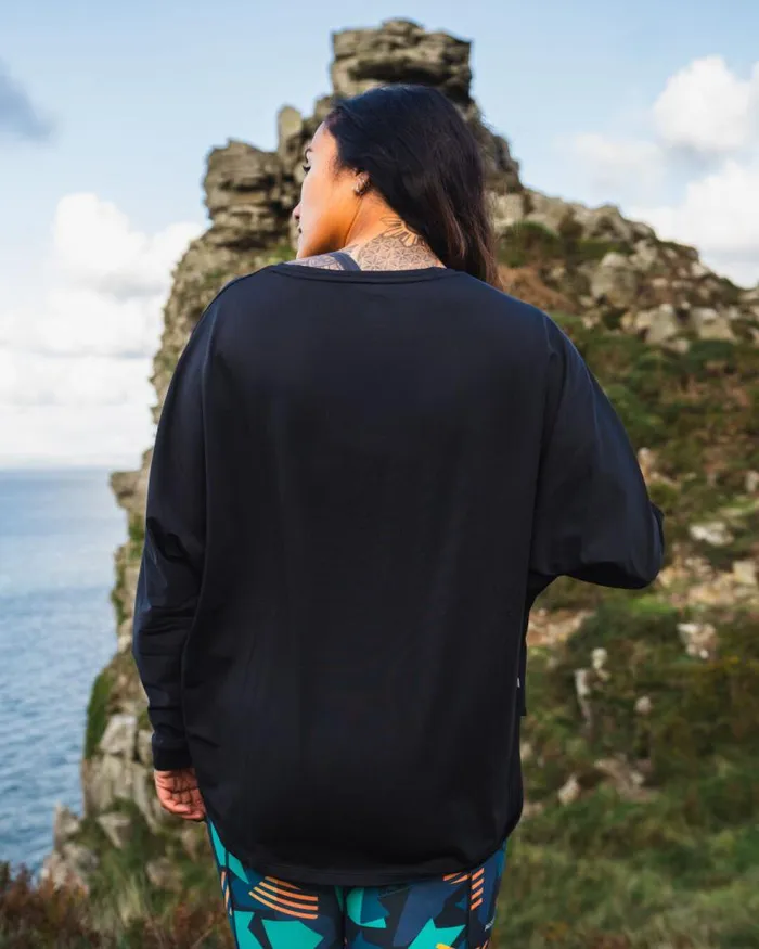 Passenger Tops Hatha Recycled Active Top Black Black 8211 Women