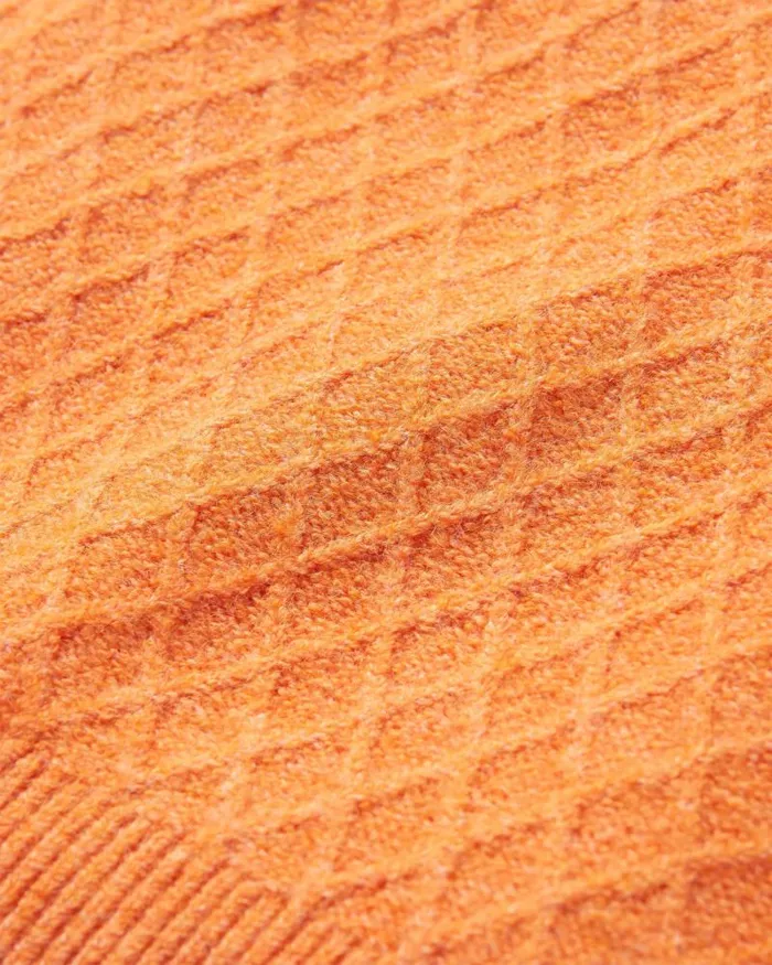 Passenger Tops Hinterland Recycled Knitted Jumper Apricot Apricot 8211 Women