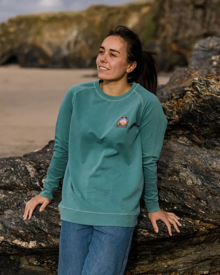 Passenger Tops Journal Sweatshirt Blue Sea Blue Sea 8211 Women