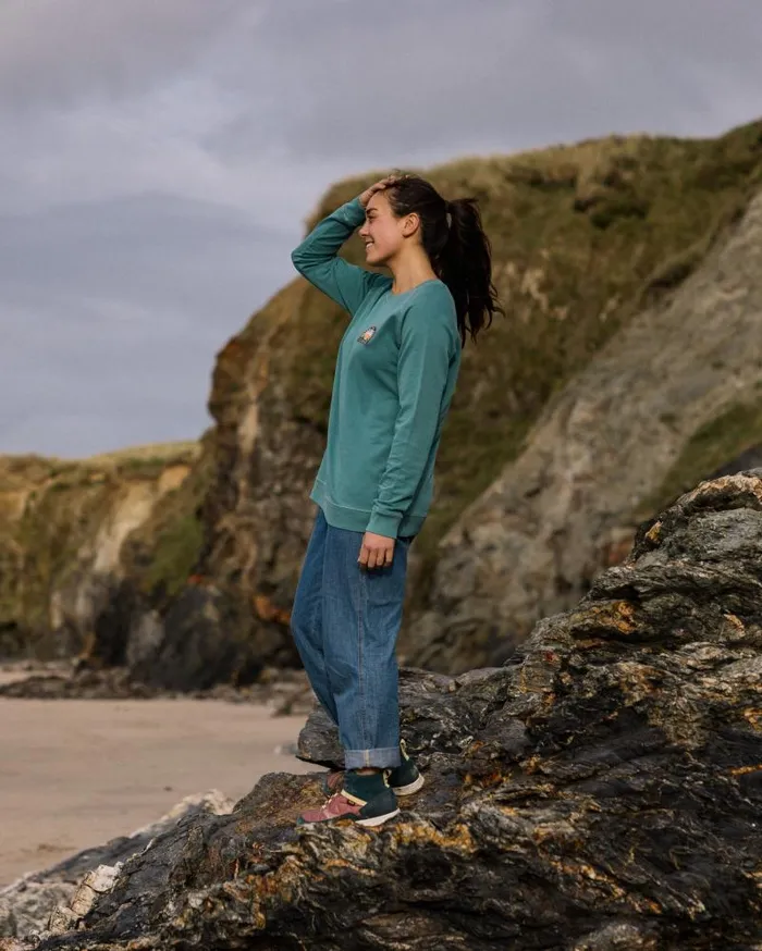 Passenger Tops Journal Sweatshirt Blue Sea Blue Sea 8211 Women