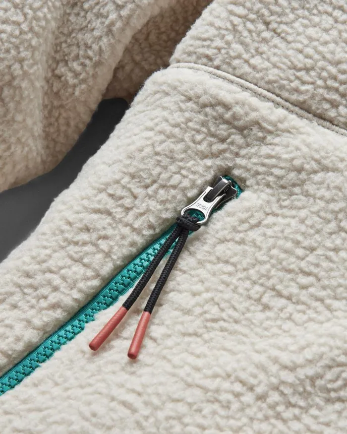 Passenger Tops Maine 20 12 Zip Recycled Sherpa Fleece Oatmeal Oatmeal 8211 Women