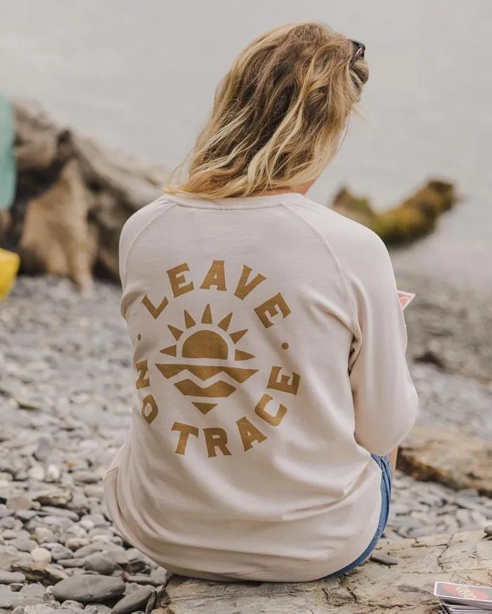 Passenger Tops Mystic Recycled Cotton Sweatshirt Birch Birch 8211 Women
