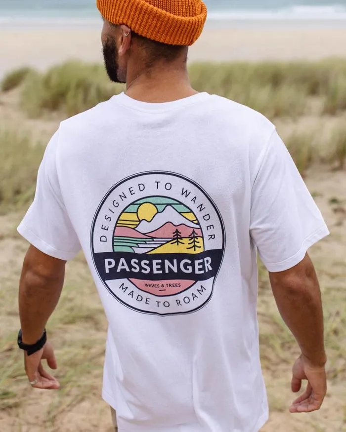 Passenger Tops Odyssey Recycled Cotton TShirt White White 8211 Men