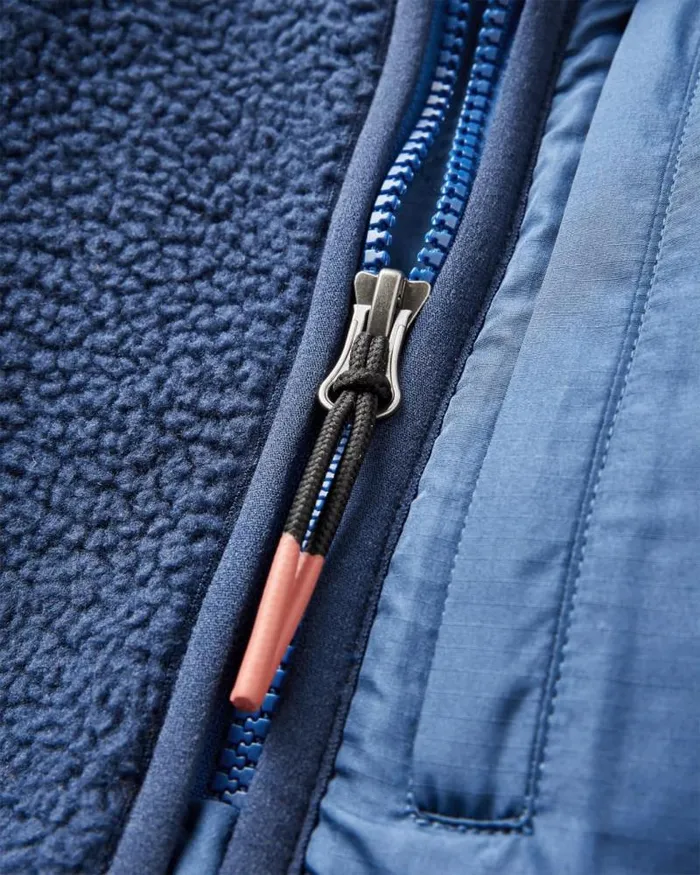 Passenger Tops Offgrid 20 12 Zip Recycled Sherpa Fleece Rich Navy Rich Navy 8211 Men