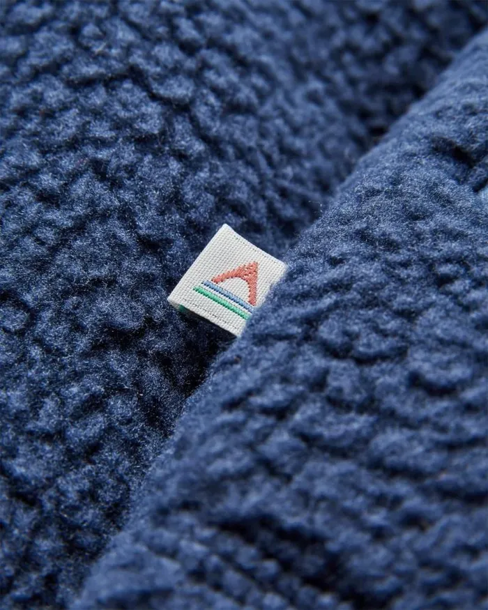 Passenger Tops Offgrid 20 12 Zip Recycled Sherpa Fleece Rich Navy Rich Navy 8211 Men