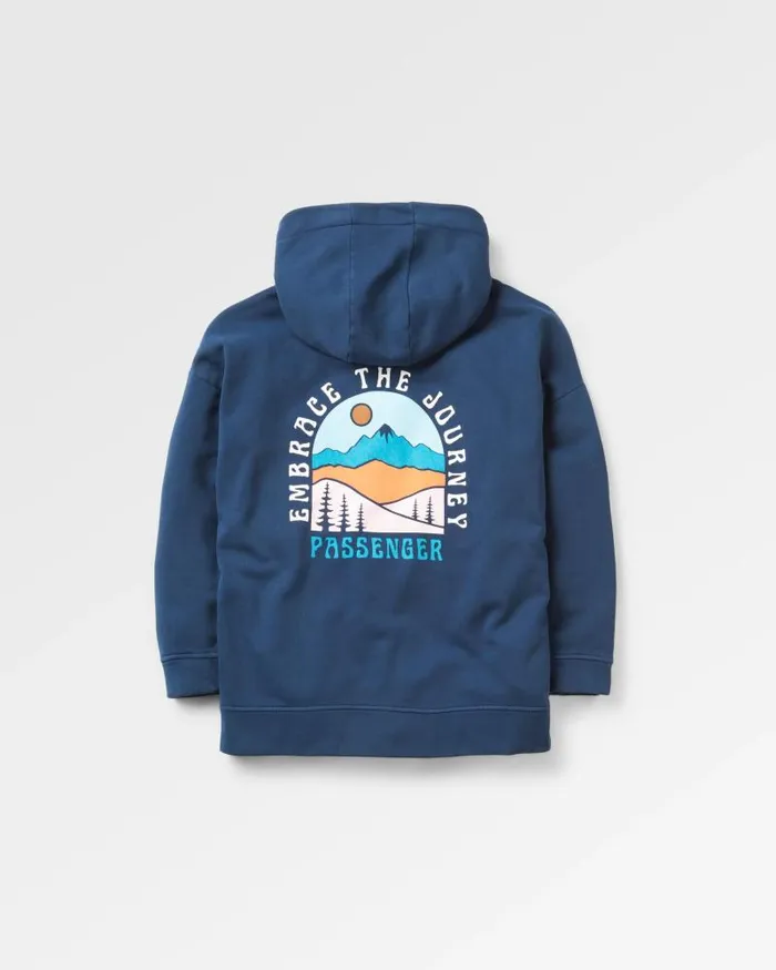 Passenger Tops Outlook Recycled Cotton Hoodie Rich Navy Rich Navy 8211 Women