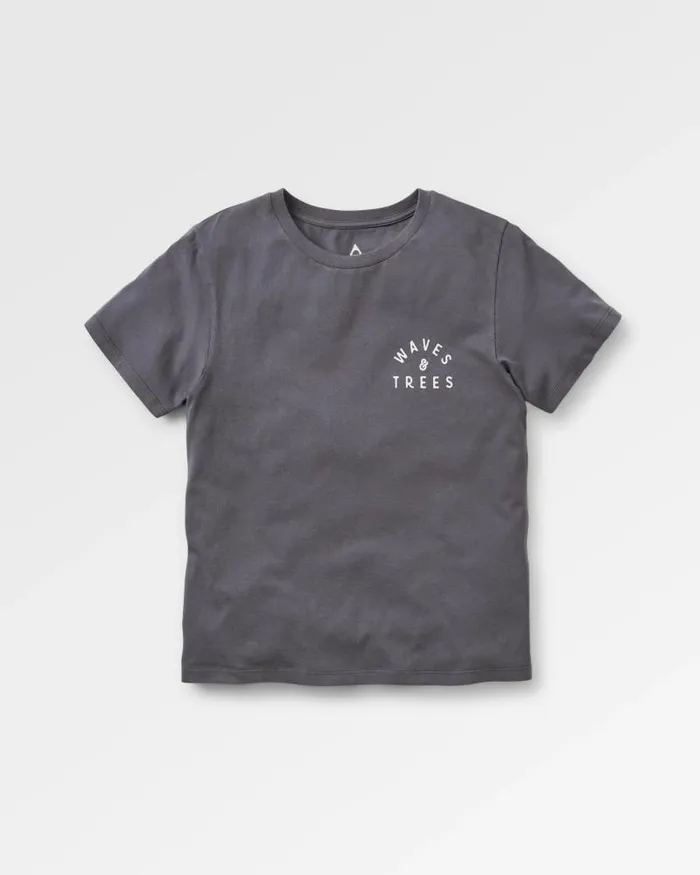 Passenger Tops Penida TShirt Charcoal Charcoal 8211 Women