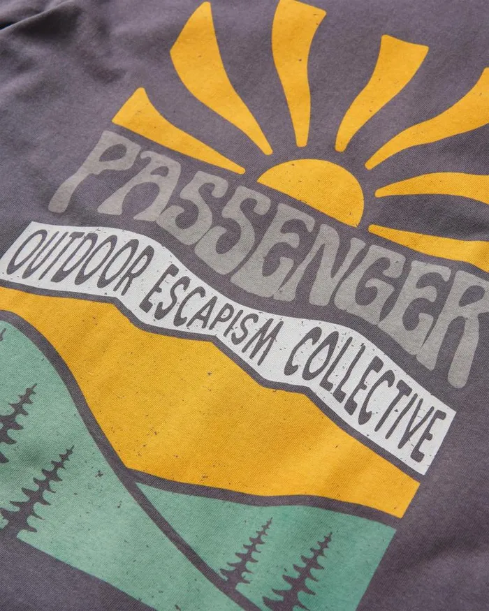 Passenger Tops Perfect Days TShirt Charcoal Charcoal 8211 Women