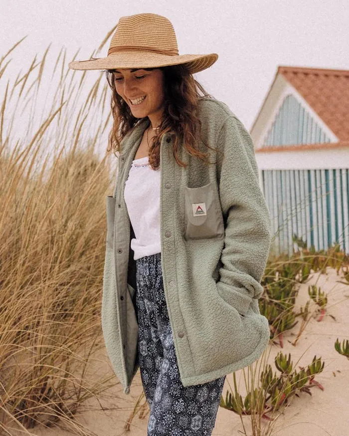 Passenger Tops Rappel Recycled Sherpa Oversized Shirt Pistachio Pistachio 8211 Women Passenger Tops Rappel Recycled Sherpa Oversized Shirt Pistachio Pistachio 8211 Women