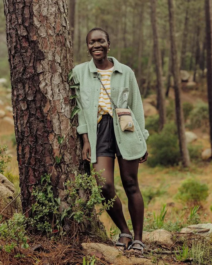 Passenger Tops Rappel Recycled Sherpa Oversized Shirt Pistachio Pistachio 8211 Women