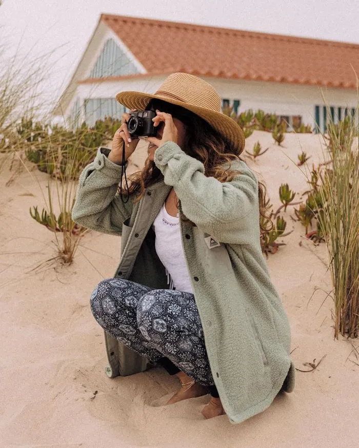 Passenger Tops Rappel Recycled Sherpa Oversized Shirt Pistachio Pistachio 8211 Women