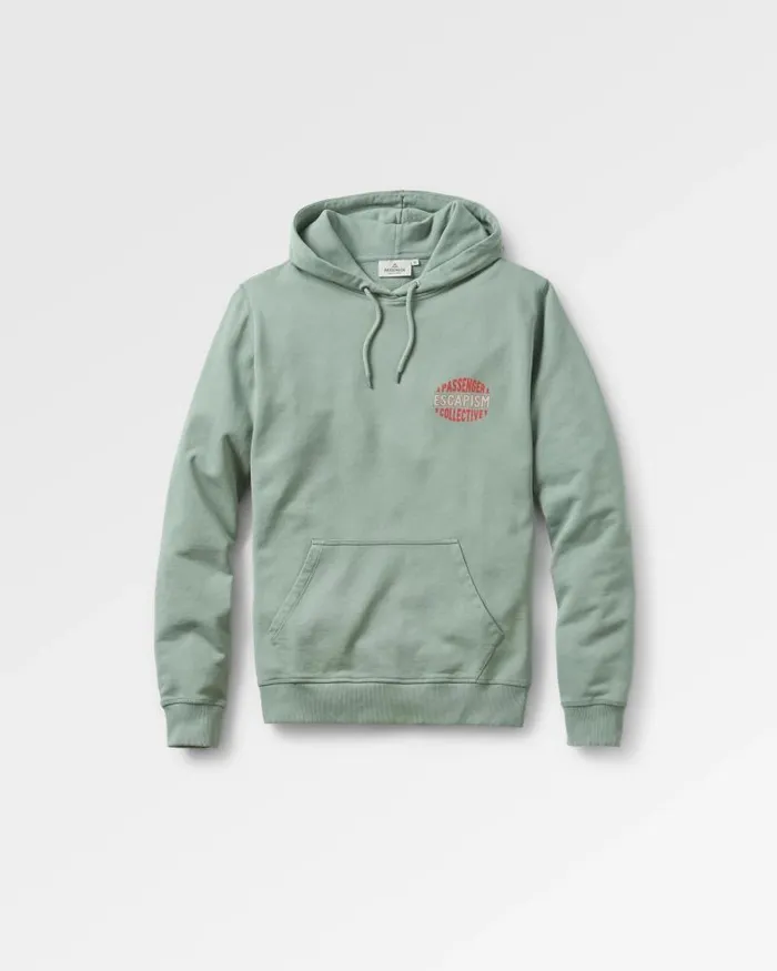 Passenger Tops Reconnect Recycled Cotton Hoodie Pistachio Pistachio 8211 Men