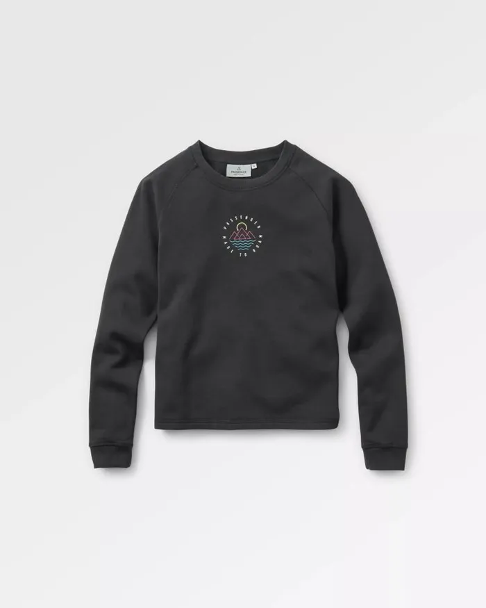 Passenger Tops Remote Recycled Cotton Sweatshirt Black Black 8211 Women