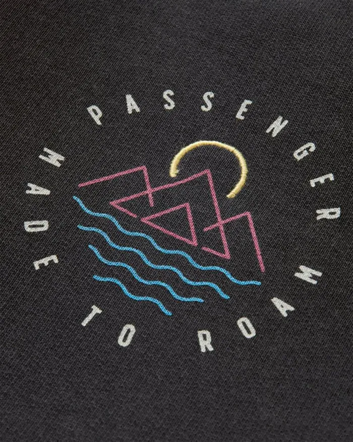 Passenger Tops Remote Recycled Cotton Sweatshirt Black Black 8211 Women