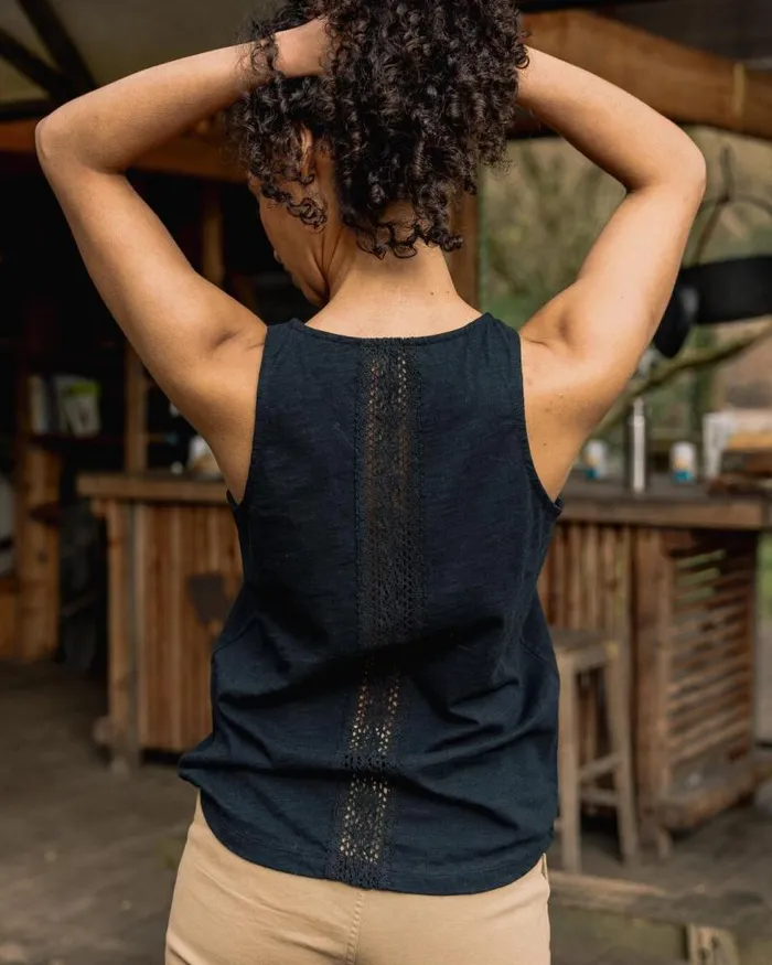 Passenger Tops Rivergate Recycled Cotton Top Black Black 8211 Women
