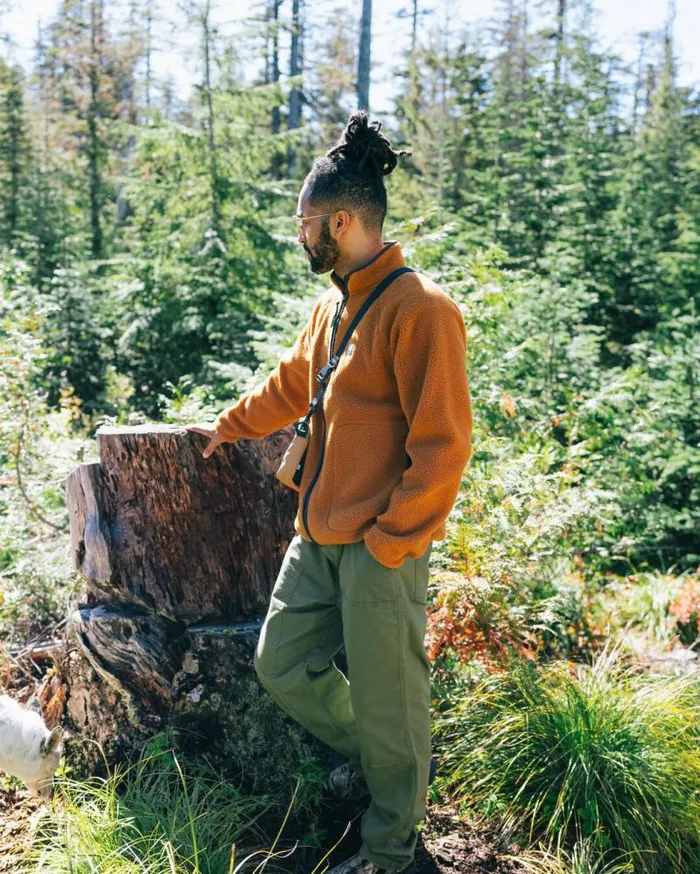 Passenger Tops Tripper 20 Full Zip Recycled Sherpa Fleece Glazed Ginger Glazed Ginger 8211 Men