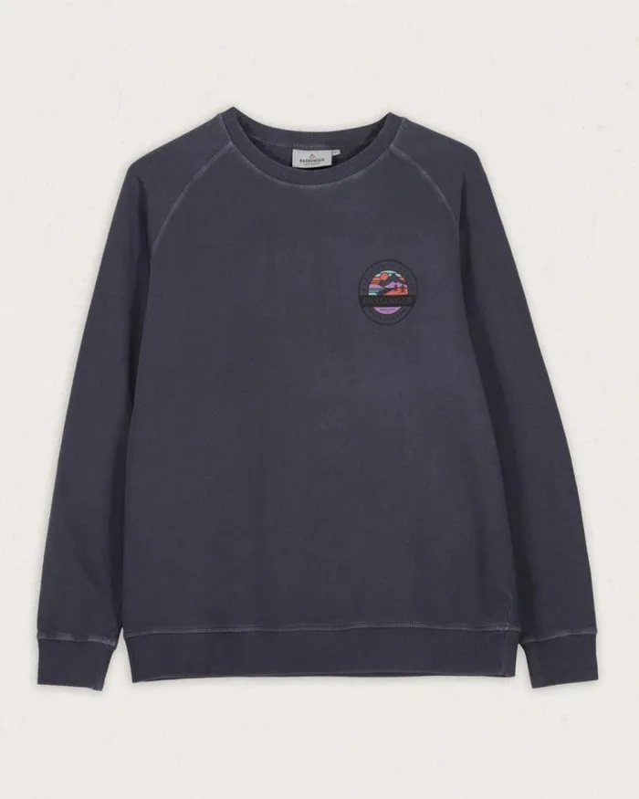 Passenger Tops Wilds Recycled Cotton Oversized Sweatshirt Charcoal Charcoal 8211 Women