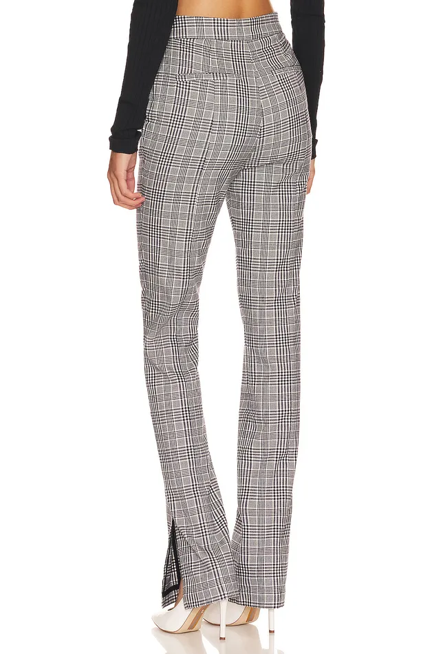 Patton Pant Black White Check Women Lovers and Friends Pants Patton Pant Black White Check Women Lovers and Friends Pants