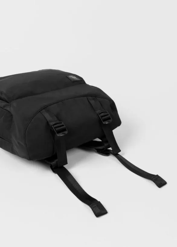 Paul Smith Bags Recycled Polyester Backpack Black 8211 Mens