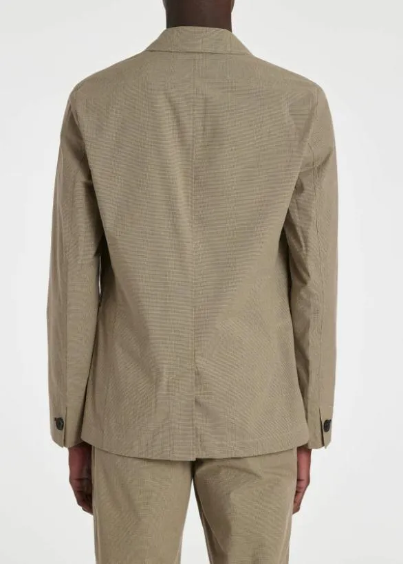 Paul Smith Blazers CasualFit Micro Check Blazer Sand 8211 Mens