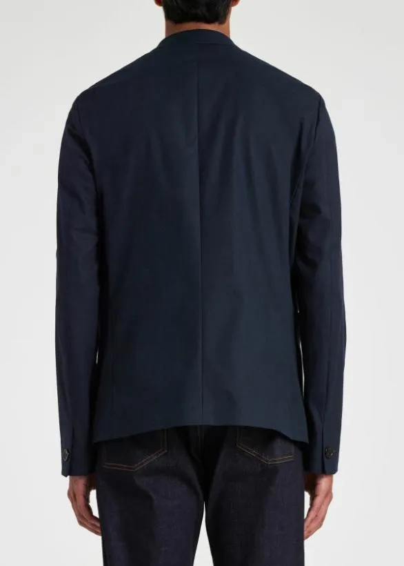 Paul Smith Blazers MidFit Unlined Cotton Blazer Dark Navy 8211 Mens