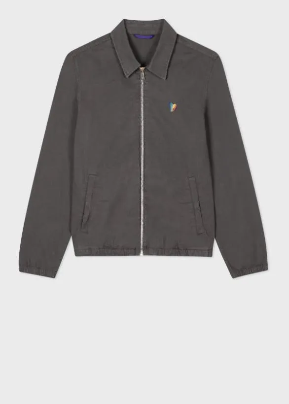 Paul Smith Coats and Jackets 039Broad Stripe Zebra039 Coach Jacket Charcoal Grey 8211 Mens Paul Smith Coats and Jackets 039Broad Stripe Zebra039 Coach Jacket Charcoal Grey 8211 Mens