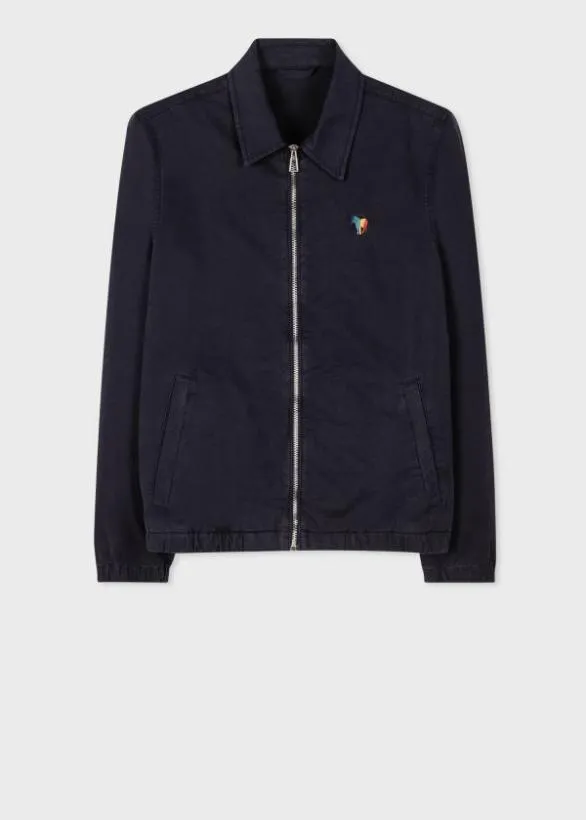 Paul Smith Coats and Jackets 039Broad Stripe Zebra039 Coach Jacket Navy 8211 Mens Paul Smith Coats and Jackets 039Broad Stripe Zebra039 Coach Jacket Navy 8211 Mens