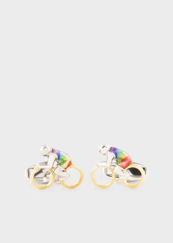 Paul Smith Cufflinks 039Cyclist039 Cufflinks Multicolour 8211 Mens