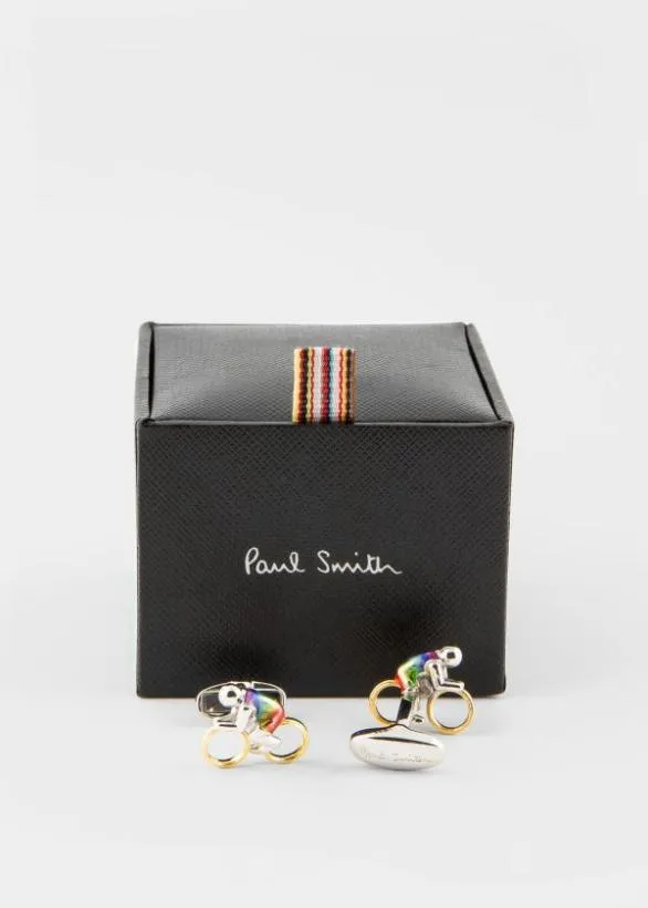 Paul Smith Cufflinks 039Cyclist039 Cufflinks Multicolour 8211 Mens