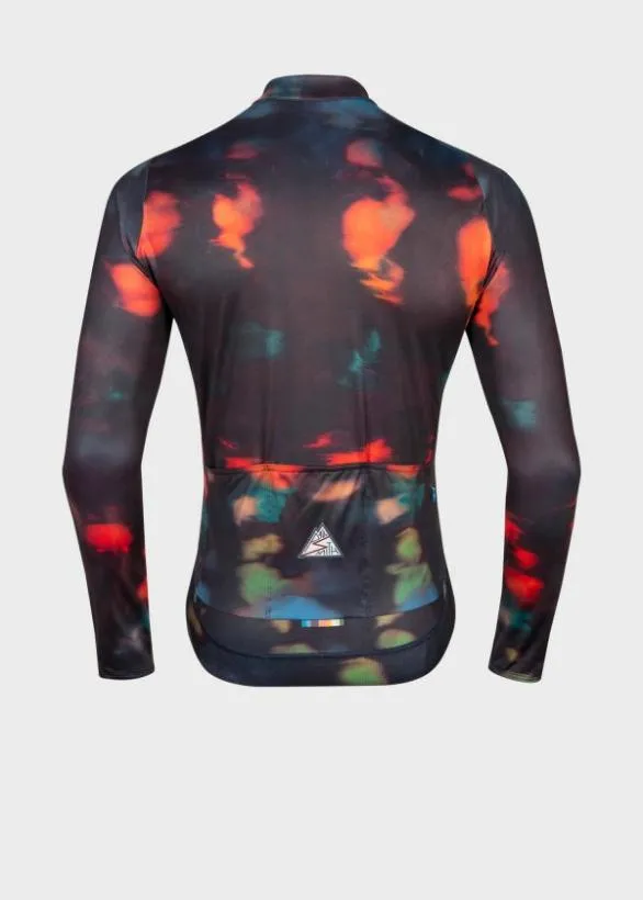 Paul Smith Cycling 039Ink Spill039 Race Fit LongSleeve Cycling Jersey Multicolour 8211 Mens Paul Smith Cycling 039Ink Spill039 Race Fit LongSleeve Cycling Jersey Multicolour 8211 Mens