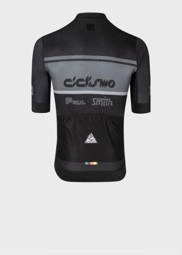 Paul Smith Cycling RaceFit Team Cycling Jersey Black 8211 Mens