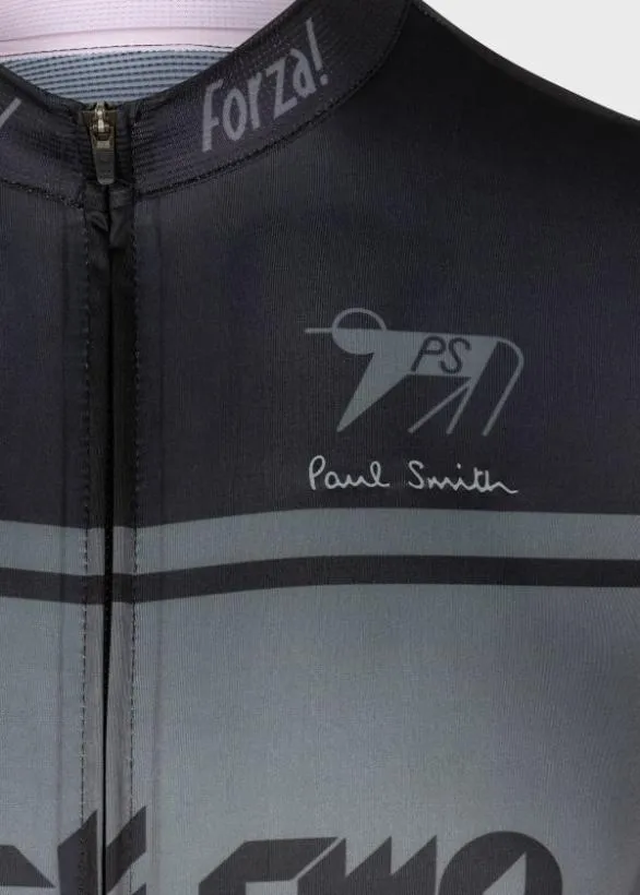 Paul Smith Cycling RaceFit Team Cycling Jersey Black 8211 Mens