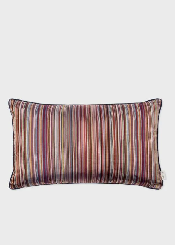 Paul Smith Decorative Accessories 039Signature Stripe039 Silk Bolster Cushion Signature Stripe 8211 Home Paul Smith Decorative Accessories 039Signature Stripe039 Silk Bolster Cushion Signature Stripe 8211 Home