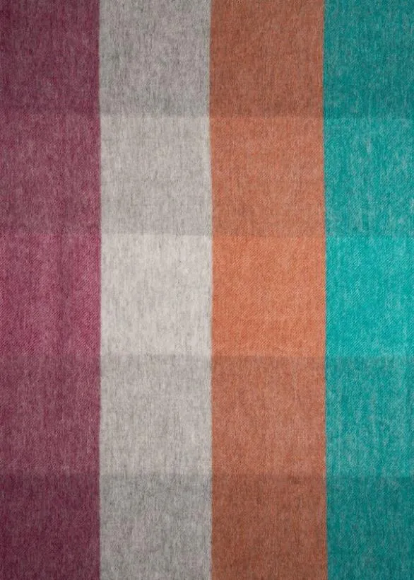 Paul Smith Decorative Accessories CashmereBlend Blanket Blue 8211 Home
