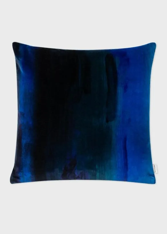 Paul Smith Decorative Accessories Gradient Print Velvet Cushion Blue 8211 Home Paul Smith Decorative Accessories Gradient Print Velvet Cushion Blue 8211 Home