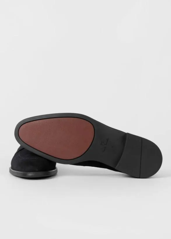 Paul Smith Formal Suede 039Remi039 Loafers Navy 8211 Mens