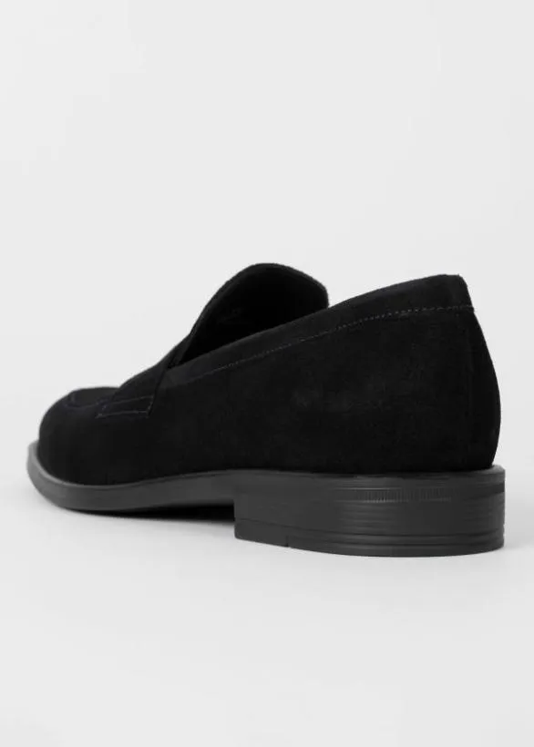 Paul Smith Formal Suede 039Remi039 Loafers Navy 8211 Mens