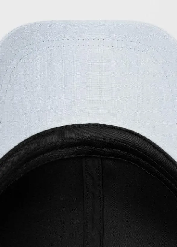 Paul Smith Hats and Gloves Linen Signature Stripe Trim Cap Sky Blue 8211 Mens
