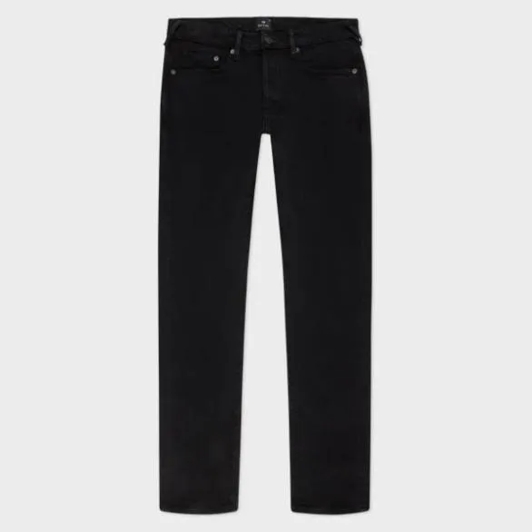 Paul Smith Jeans StandardFit 039Organic Stretch039 Jeans Black 8211 Mens