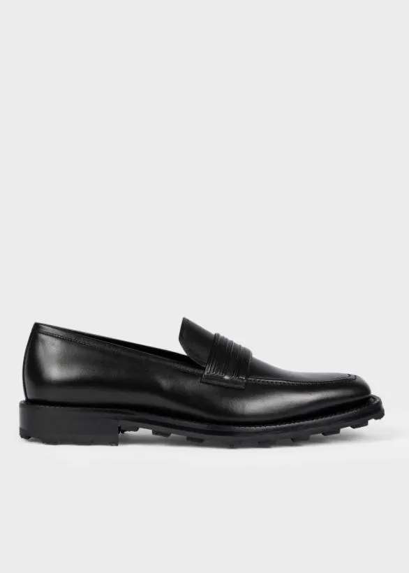 Paul Smith Loafers Leather 039Baskerville039 Loafers Black 8211 Mens