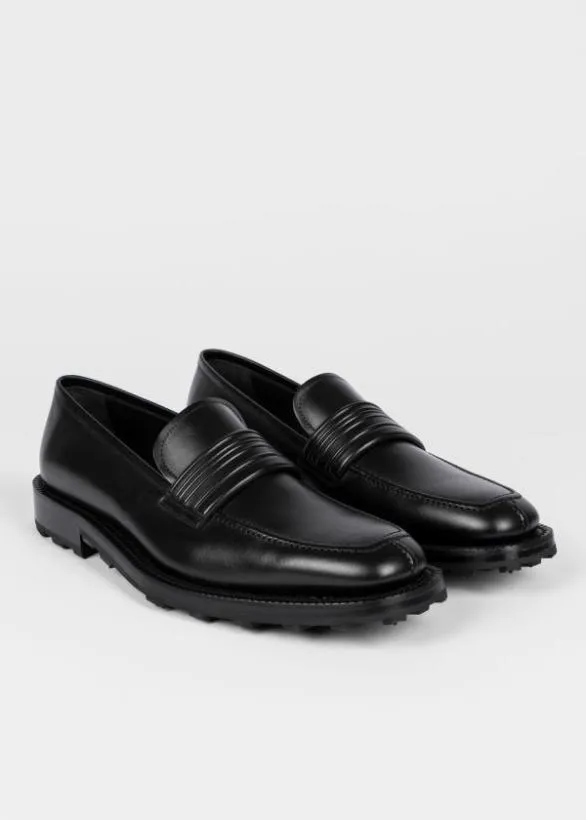 Paul Smith Loafers Leather 039Baskerville039 Loafers Black 8211 Mens