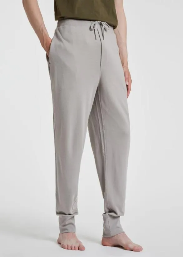 Paul Smith Loungewear CottonModal Jersey Lounge Pants Light Grey 8211 Mens