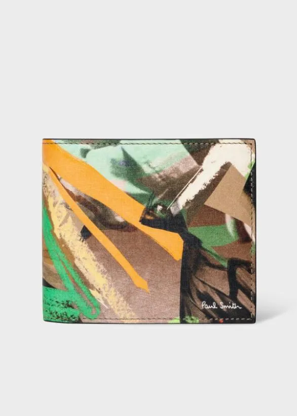 Paul Smith Monogrammed Gifts 039Life Drawing039 Billfold Wallet Multicolour 8211 Mens Paul Smith Monogrammed Gifts 039Life Drawing039 Billfold Wallet Multicolour 8211 Mens