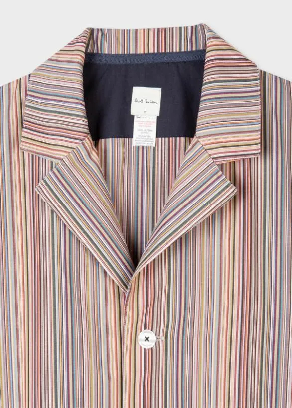 Paul Smith Monogrammed Gifts 039Signature Stripe039 Short Pyjama Set Signature Stripe 8211 MensHome Paul Smith Monogrammed Gifts 039Signature Stripe039 Short Pyjama Set Signature Stripe 8211 MensHome