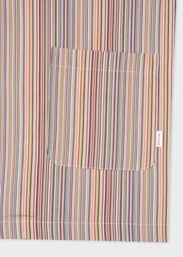 Paul Smith Monogrammed Gifts 039Signature Stripe039 Short Pyjama Set Signature Stripe 8211 MensHome