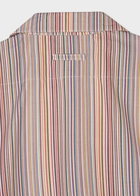 Paul Smith Monogrammed Gifts 039Signature Stripe039 Short Pyjama Set Signature Stripe 8211 MensHome
