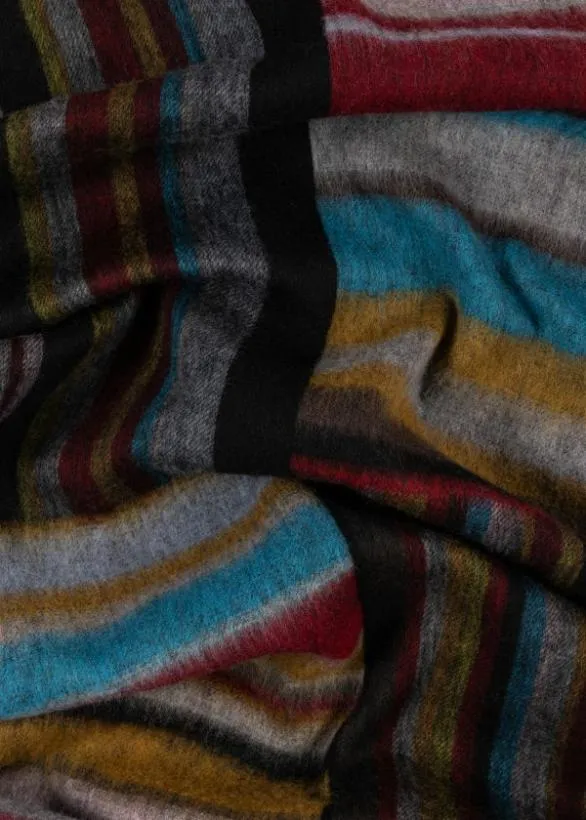 Paul Smith Monogrammed Gifts Mixed 039Signature Stripe039 Scarf Signature Stripe 8211 Mens
