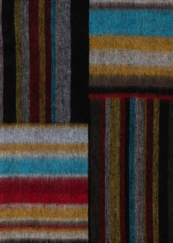 Paul Smith Monogrammed Gifts Mixed 039Signature Stripe039 Scarf Signature Stripe 8211 Mens