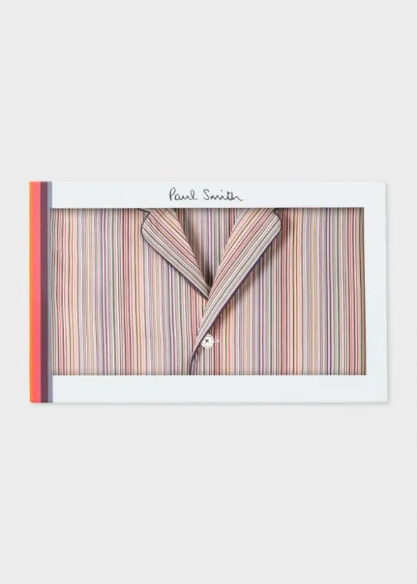 Paul Smith Nightwear 039Signature Stripe039 Pyjama Set Signature Stripe 8211 MensHome