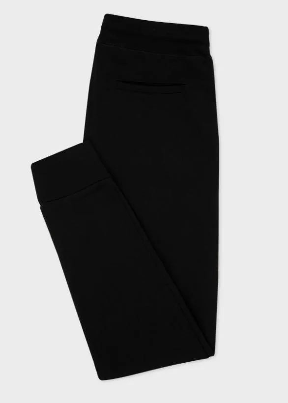 Paul Smith Pants SlimFit Zebra Logo Sweatpants Black 8211 Mens